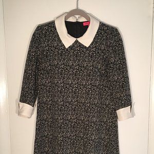 Betsy Johnson Collared Sweater Dress